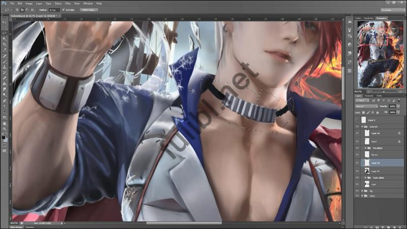 H神级画师@Sakimi Chan PS绘画教程[10V/5.23G]