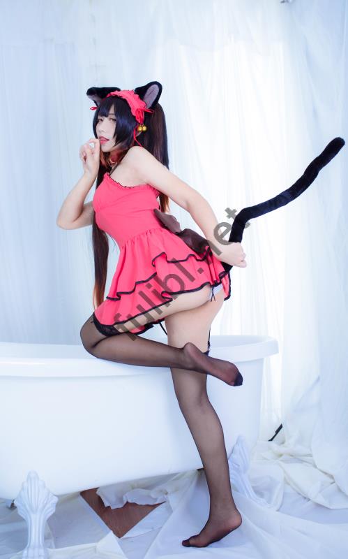 高颜值coser@九曲Jean - 睡衣狂三[40P/468M]