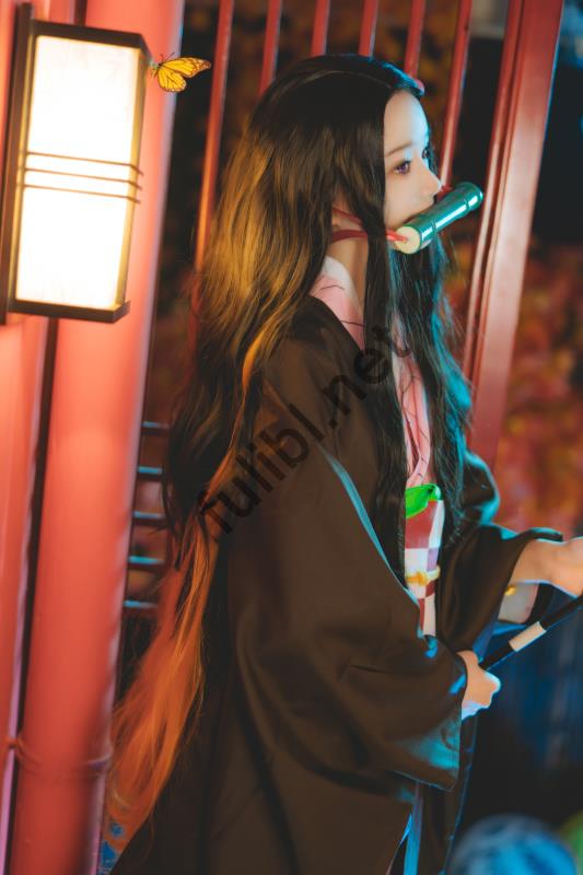 高颜值coser@桜桃喵 - 灶门祢豆子[21P/528M]