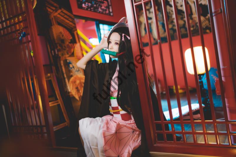 高颜值coser@桜桃喵 - 灶门祢豆子[21P/528M]