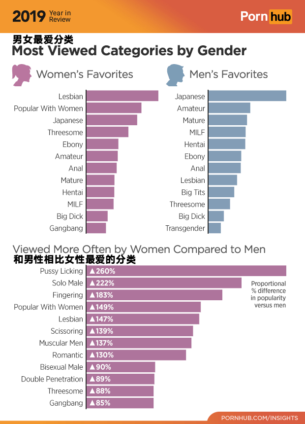 知名减压平台 P站2019年度报告 中文版