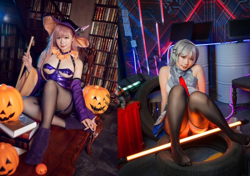 高质量coser@麻花酱 写真作品9套原版合集[251P/3.23G]
