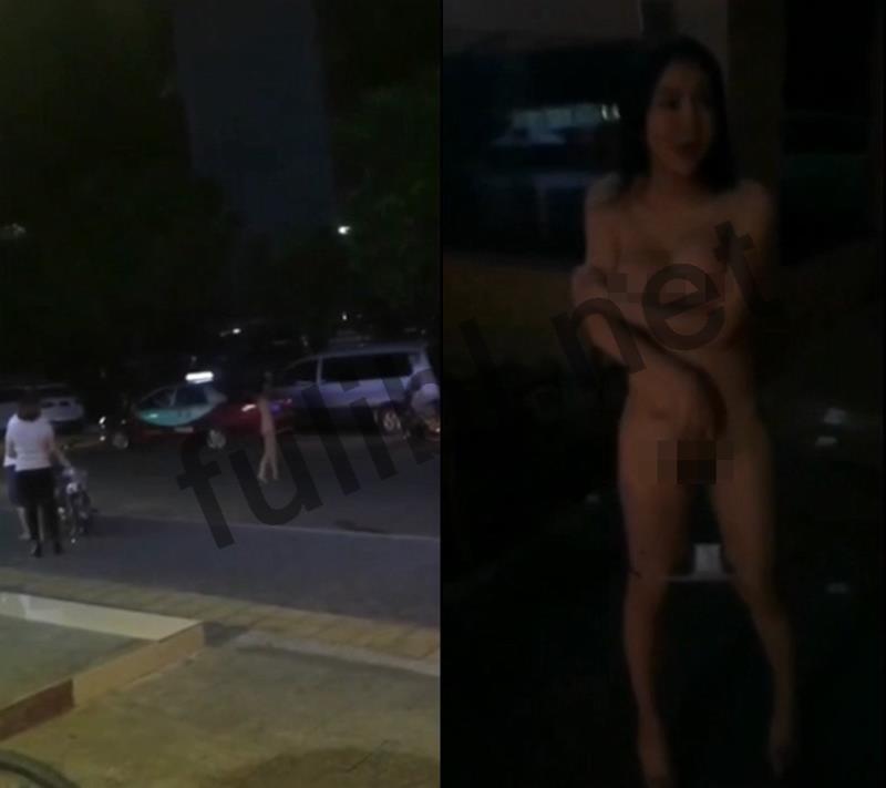 [门事件]巨乳女子醉酒后 街头的狂欢[1V/41M]