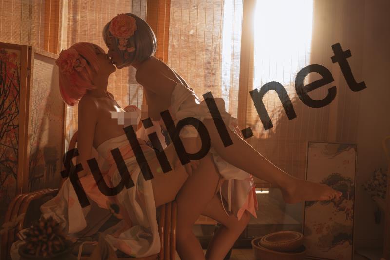 高质量coser@爆机少女喵小吉×金鱼kinngyo - 双子：拉姆蕾姆[103P+3V/3.26G]