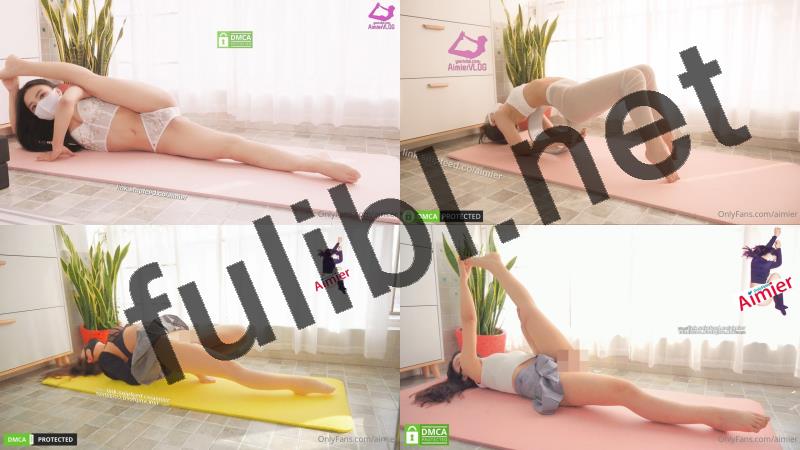 韩国网红@Aimier Onlyfans裸体瑜伽作品合集[23V/9.92G]