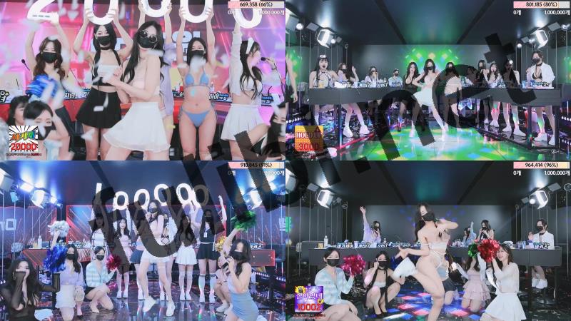 韩国BJ舞团@jinricp 综艺脱衣舞尺度福利秀 第六弹[4V/41.3G]