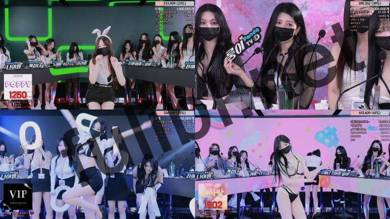 韩国BJ舞团@jinricp 综艺脱衣舞尺度福利秀 第二季第一弹[4V/36.5G]