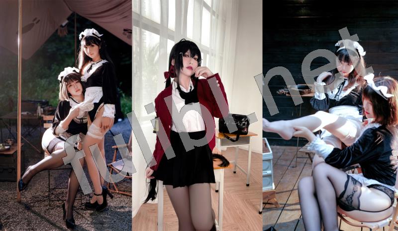 高质量coser@半半子 写真作品7套原版新作合集[402P+17V/2.63G]