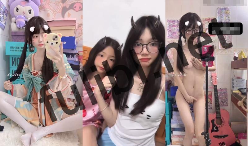 清纯眼镜娘@一酱 尺度作品合集[8V/2.44G]