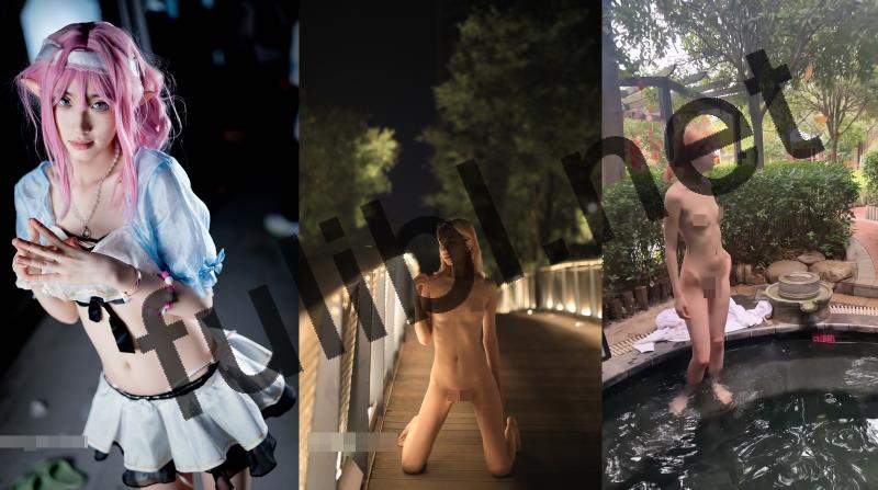 超强露出系福利姬@濑濑 校园裸行+尺度作合集[3P+6V/2.62G]