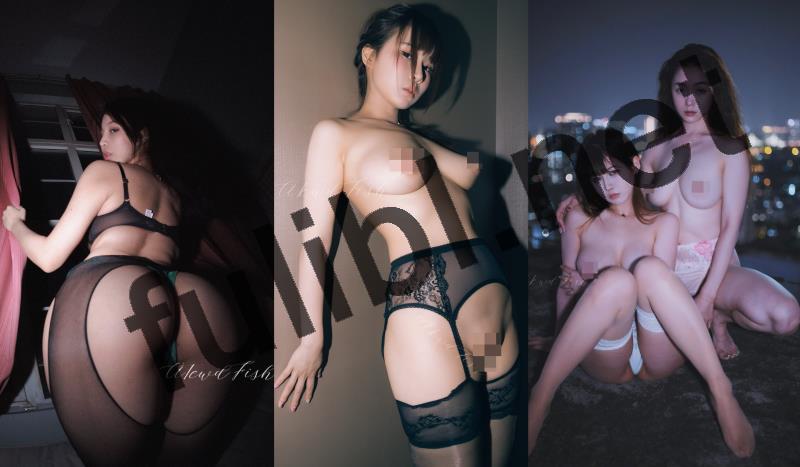 高颜值白虎福利姬@三上鱼亚 尺度作合集[187P/45M]