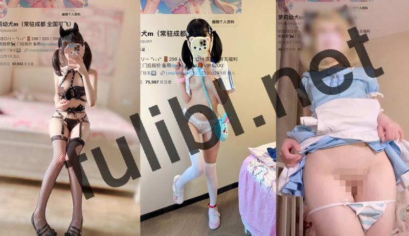 白虎福利姬@萝莉幼犬M 尺度私拍视图合集[16P+22V/88M]