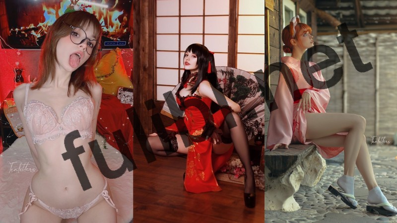 高颜值coser@tenletters 作品合集[544P+8V/161M]