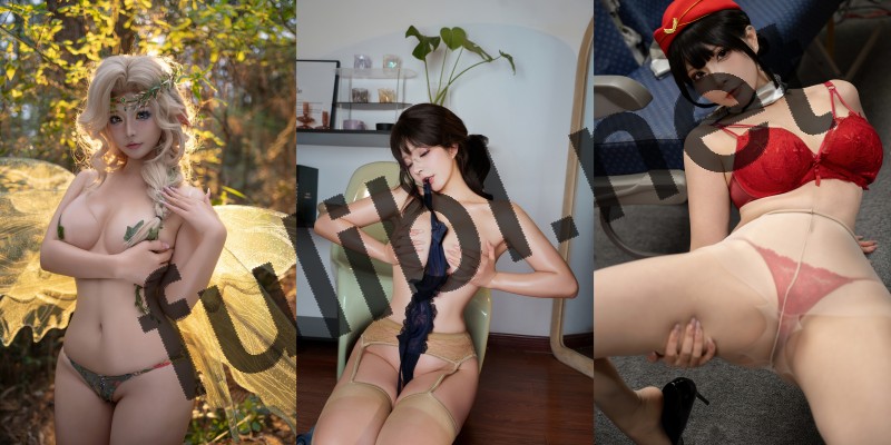 高颜值coser@yuuhui玉汇(Kokuhui)写真作品12套新作合集[1320P+18V/13.8G]