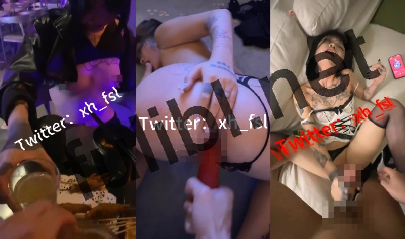 暗黑系网红@寻欢 尺度私拍视图合集[85P+72V/272M]